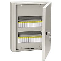 Щит распределительный навесной IEK ЩРн-24з-1 395x310x120 с замком IP31 картинка 